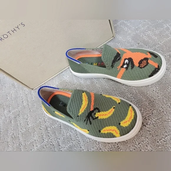 Rothy's The Kid Snack Attack Slip On Comfort Sneaker Shoes Unisex Size US 10, 4 - Picture 11 of 12